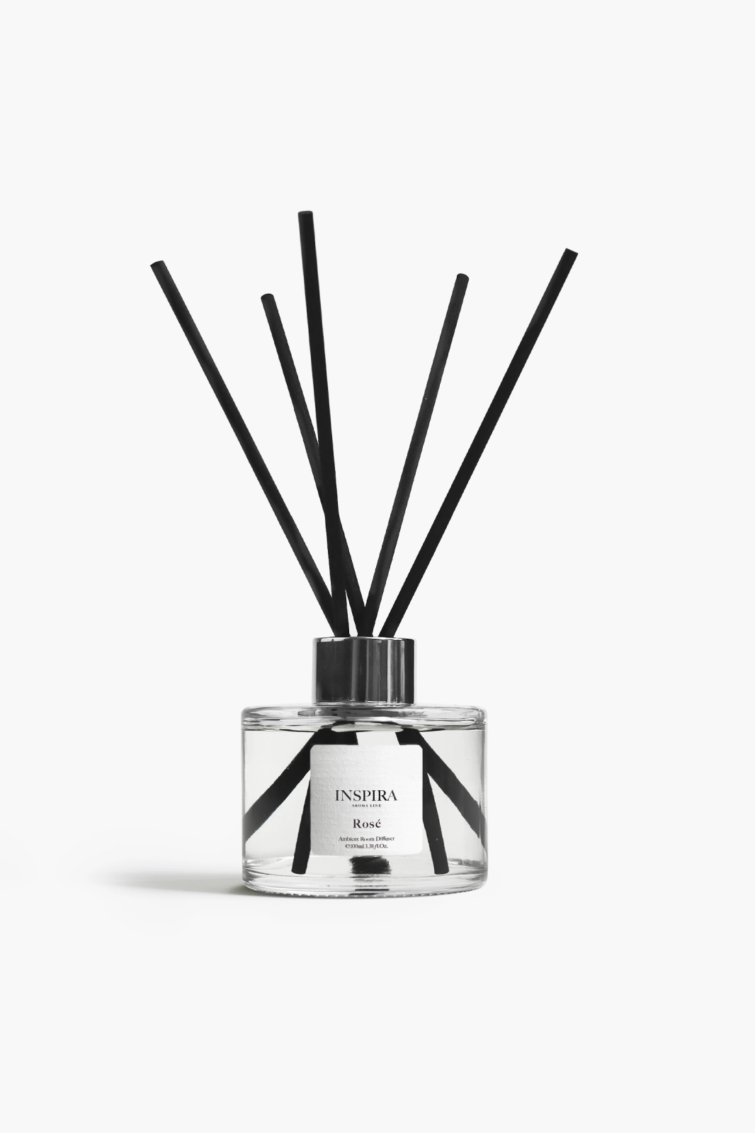 Dyfuzor zapachowy różany 100 ml w szklanej butelce
