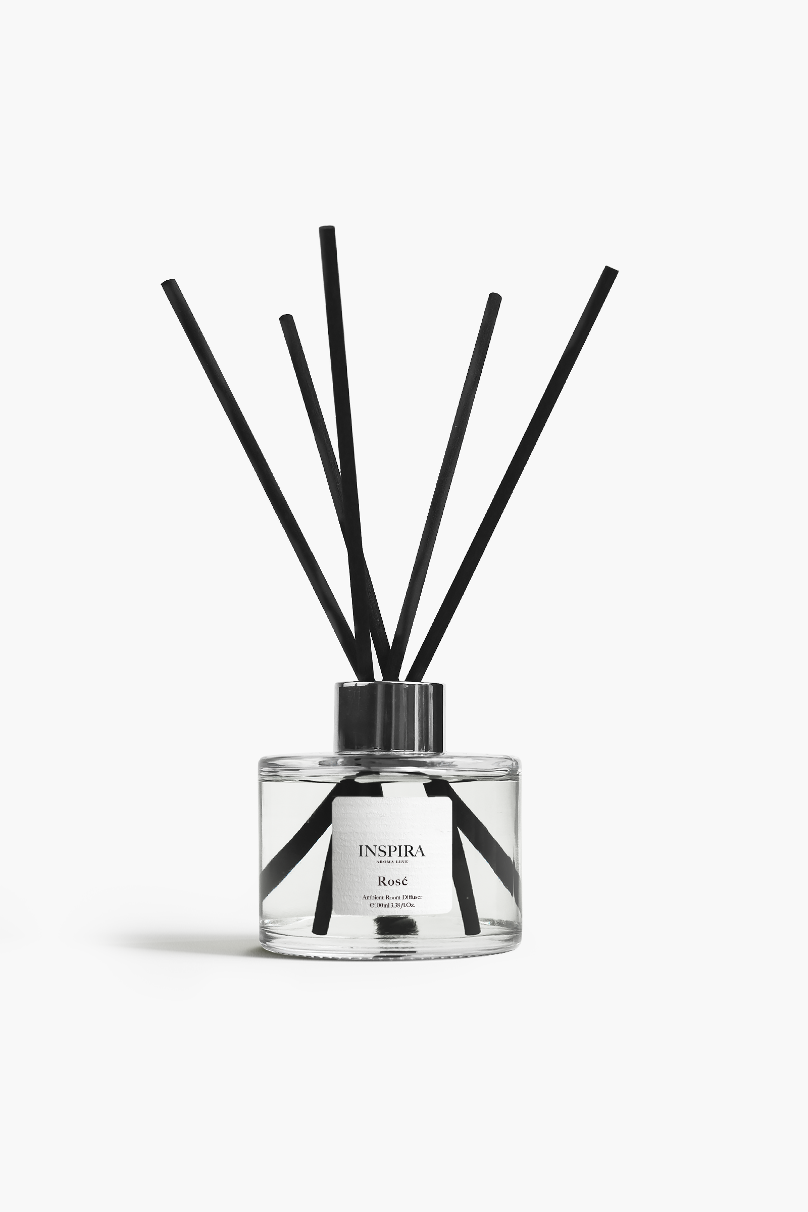 Dyfuzor zapachowy różany 100 ml w szklanej butelce
