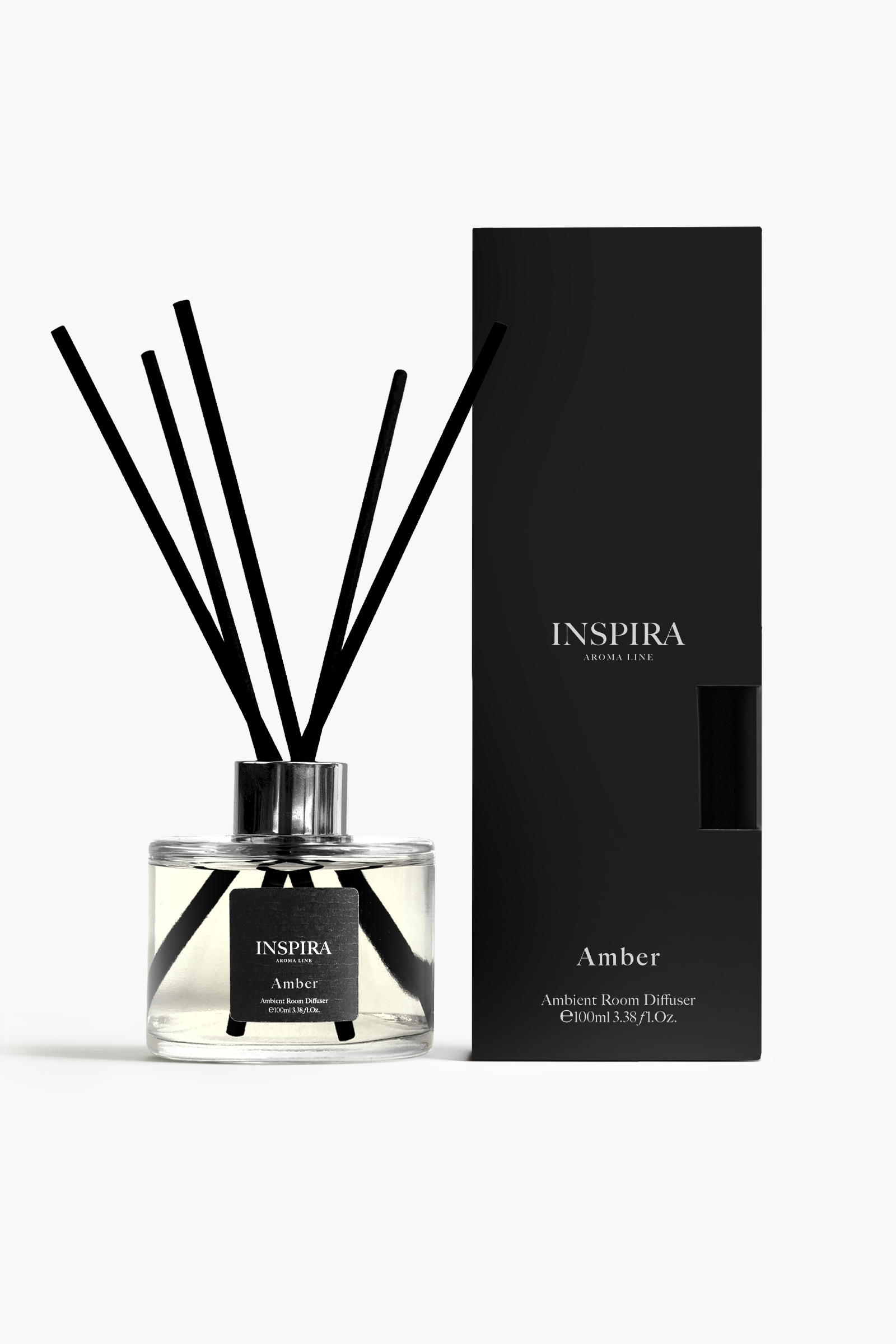 Dyfuzor zapachowy patyczkowy o zapachu bursztynu 100 ml