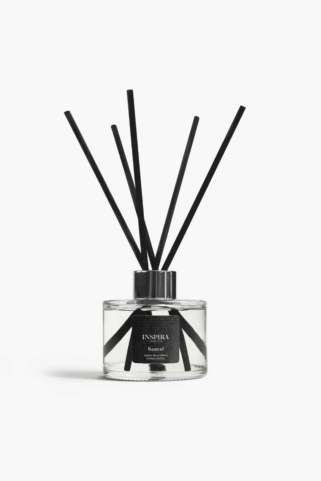 Dyfuzor patyczkowy do wnętrz o zapachu Sandal Cedar 100 ml w szklanej butelce