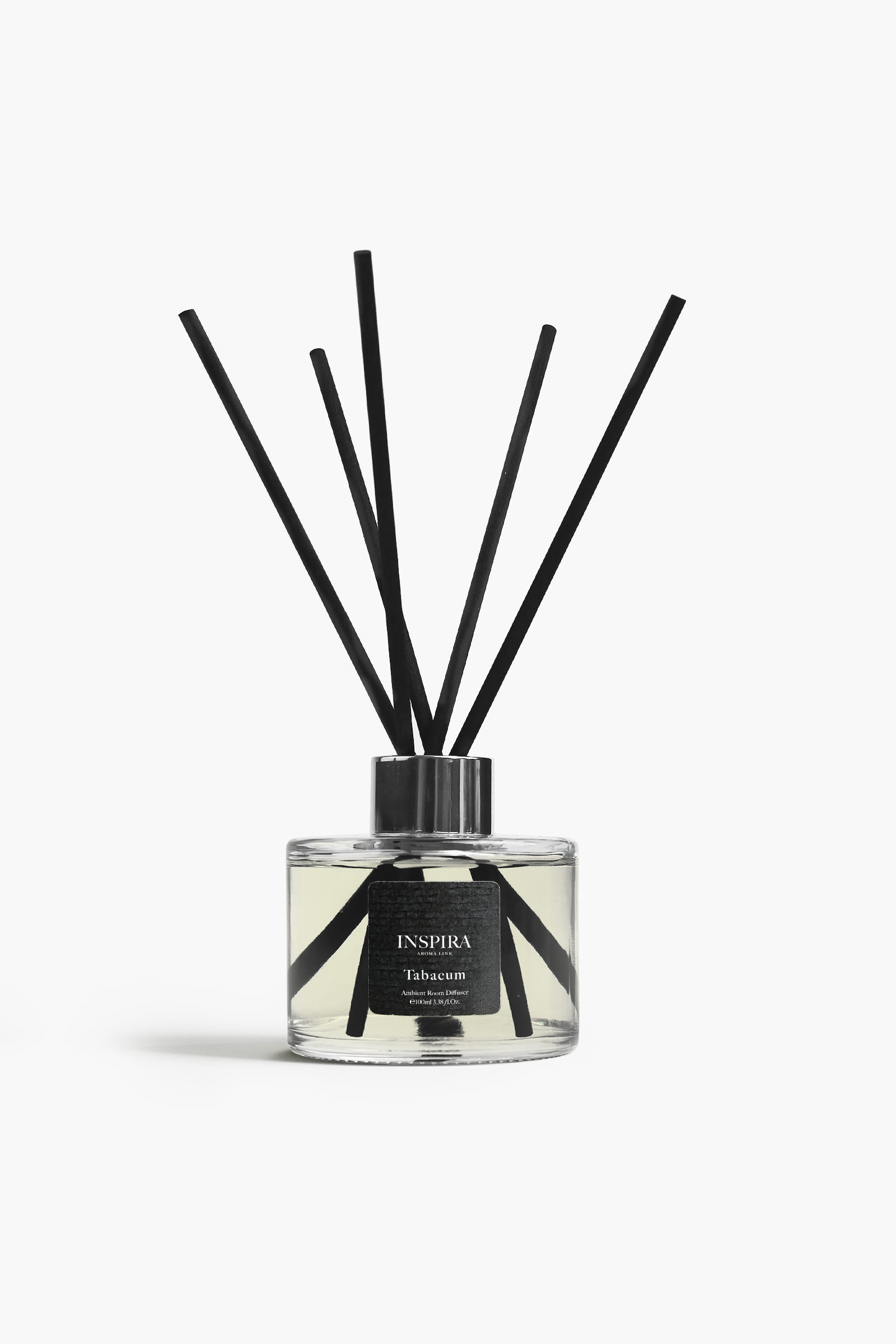 dyfuzor patyczkowy o zapachu tytoniu i wanilii 100 ml w szklanej butelce