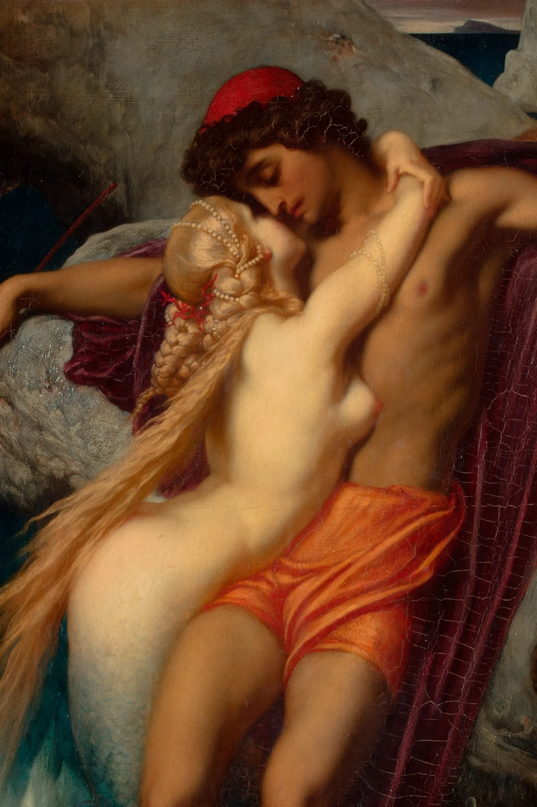 Fisherman and the Syren Frederic Leighton