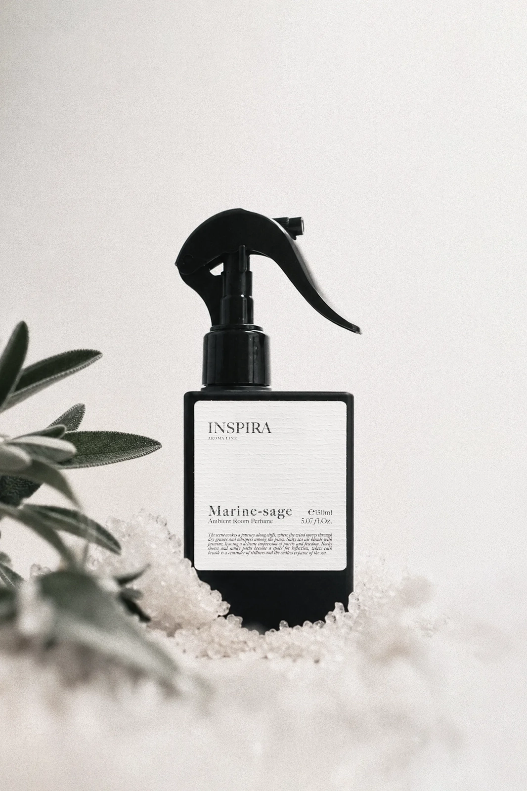 perfumy do wnętrz o zapachu morskiej soli i szałwii 150 ml