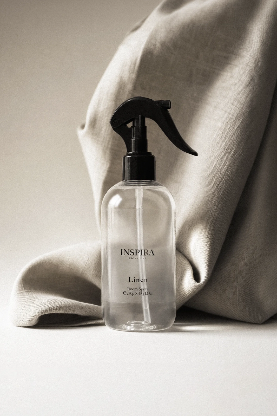 spray do domu o aromacie lnu i świeżego prania