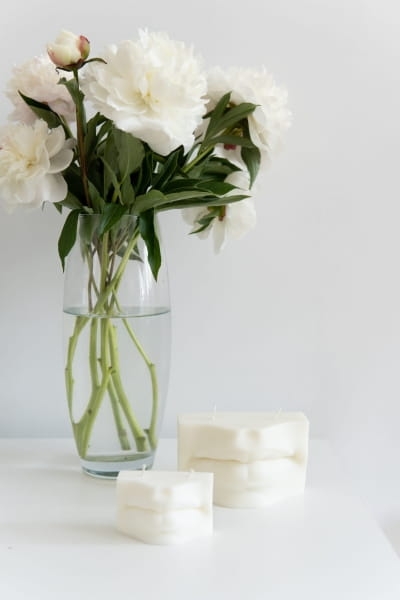 Świeca sojowa usta Dawid Lips S